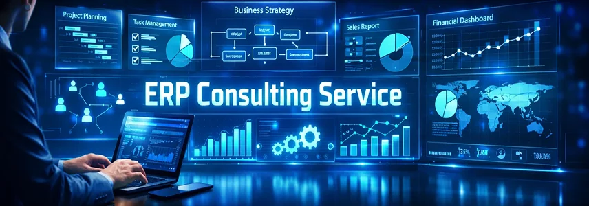 ERP consulting services for business transformation